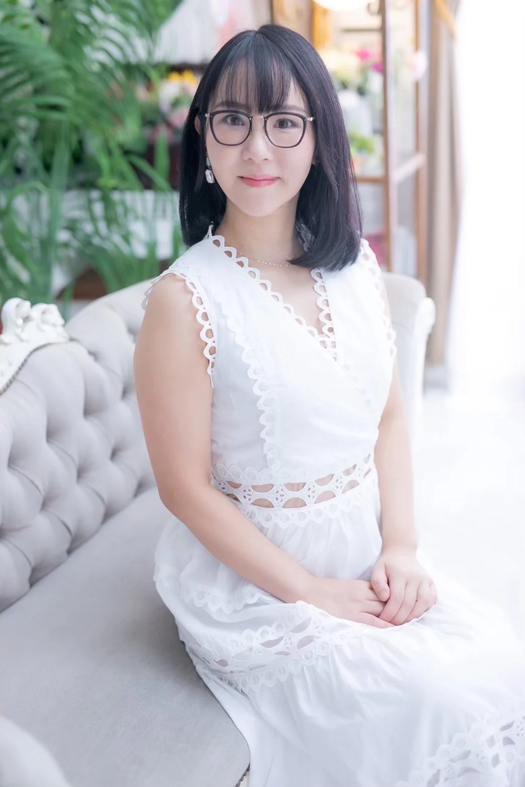 篠侑李のポートレート